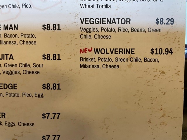 Wolverin Snacks Sacrificing my body in the interest of science…